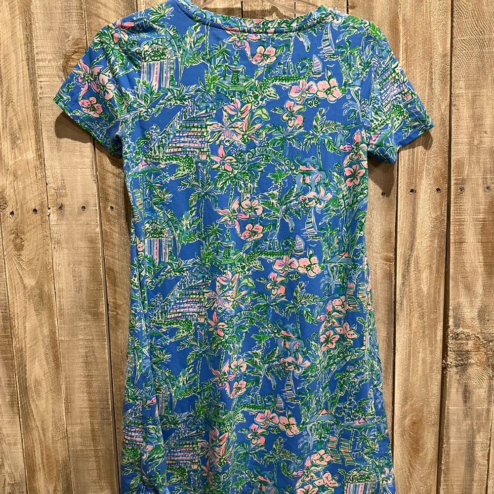 Lilly Pulitzer A-line Tee Shirt Dress